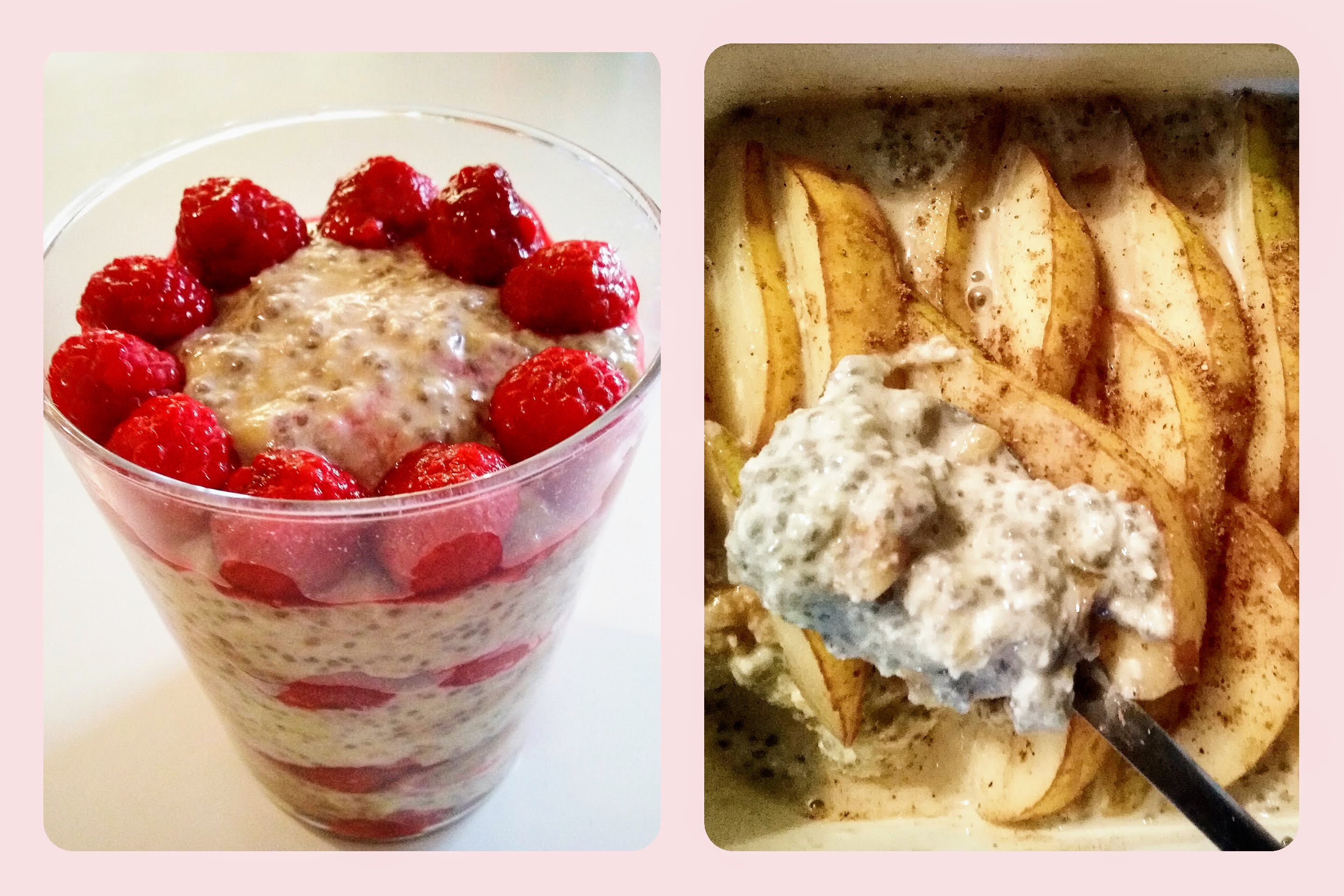 Puddings gourmands aux graines de chia pour matins pressés