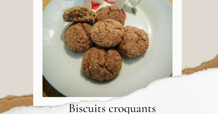 Biscuits healthy croquants et moelleux citron/cannelle