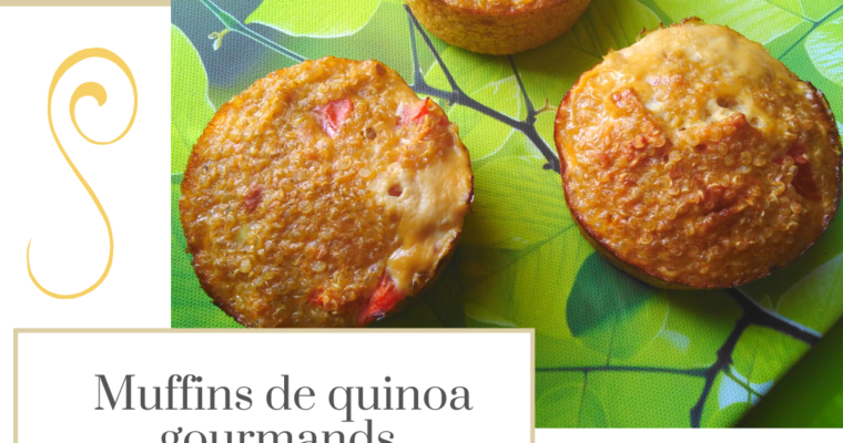 Muffins de quinoa gourmand à la tomate et aux olives noires