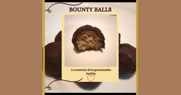 Bounty balls à IG bas